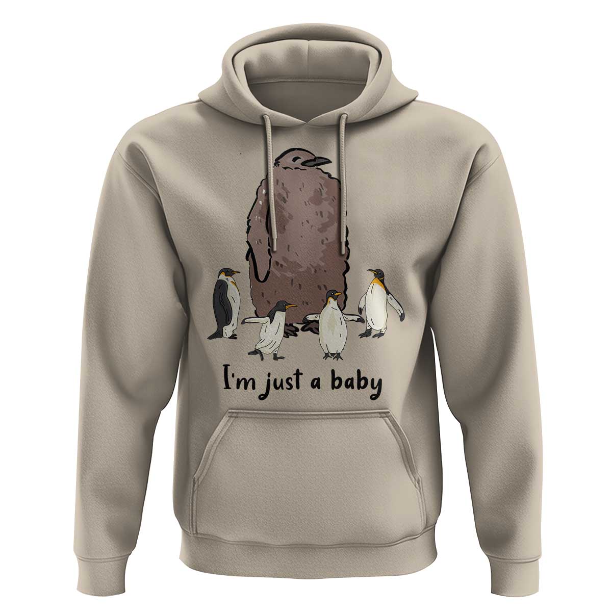 Funny Pesto The Penguin Hoodie I'm Just A Baby Meme
