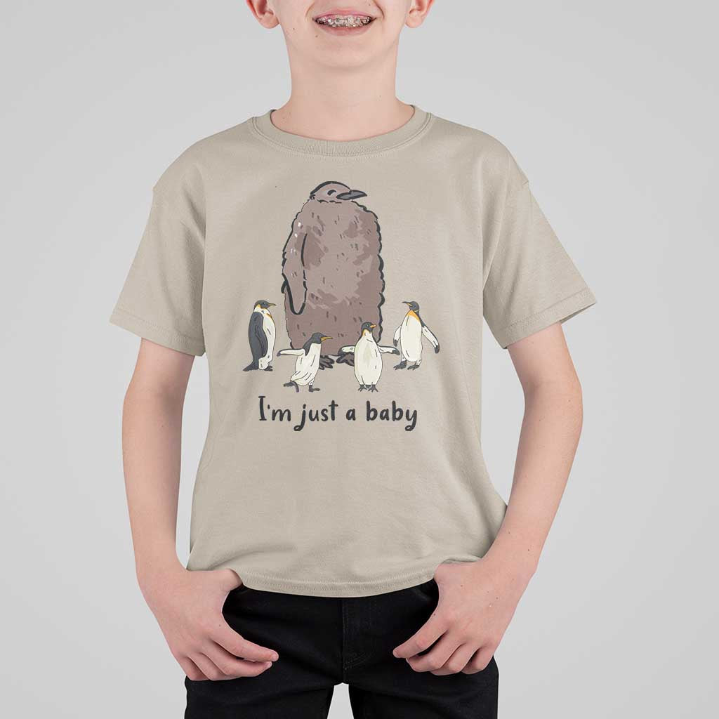 Funny Pesto The Penguin T Shirt For Kid I'm Just A Baby Meme - Wonder Print Shop