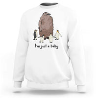 Funny Pesto The Penguin Sweatshirt I'm Just A Baby Meme - Wonder Print Shop