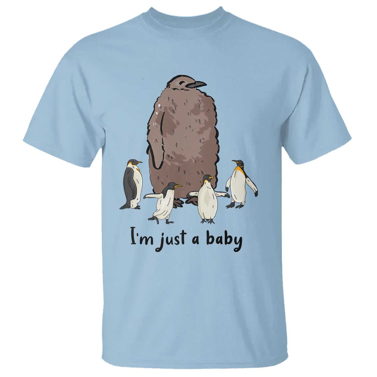 Funny Pesto The Penguin T Shirt I'm Just A Baby Meme - Wonder Print Shop