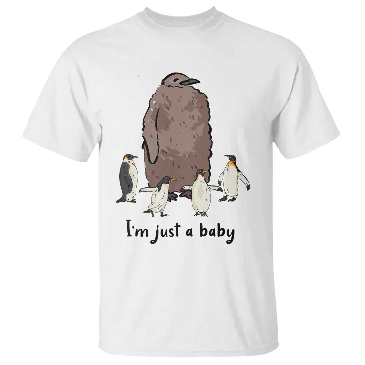 Funny Pesto The Penguin T Shirt I'm Just A Baby Meme - Wonder Print Shop