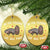 Funny Moo Deng Pesto Penguin Christmas Ornament In Da Clerb We All Fam Hearts - Wonder Print Shop