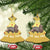 Funny Moo Deng Pesto Penguin Christmas Ornament In Da Clerb We All Fam Hearts - Wonder Print Shop