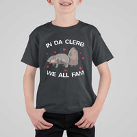 Funny Moo Deng Pesto Penguin T Shirt For Kid In Da Clerb We All Fam Hearts - Wonder Print Shop