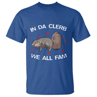 Funny Moo Deng Pesto Penguin T Shirt In Da Clerb We All Fam Hearts - Wonder Print Shop