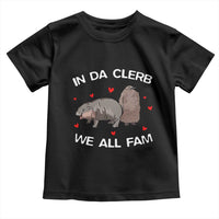 Funny Moo Deng Pesto Penguin Toddler T Shirt In Da Clerb We All Fam Hearts