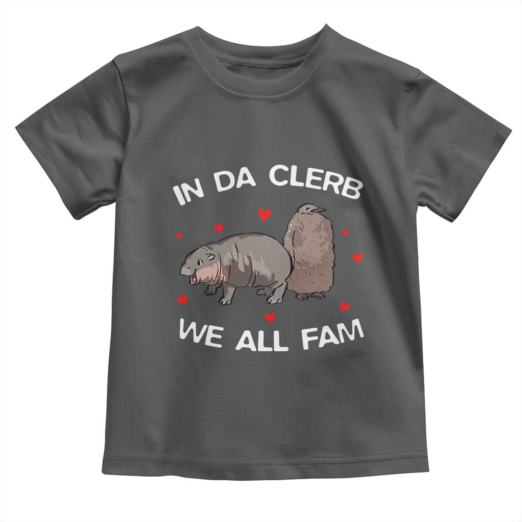 Funny Moo Deng Pesto Penguin Toddler T Shirt In Da Clerb We All Fam Hearts