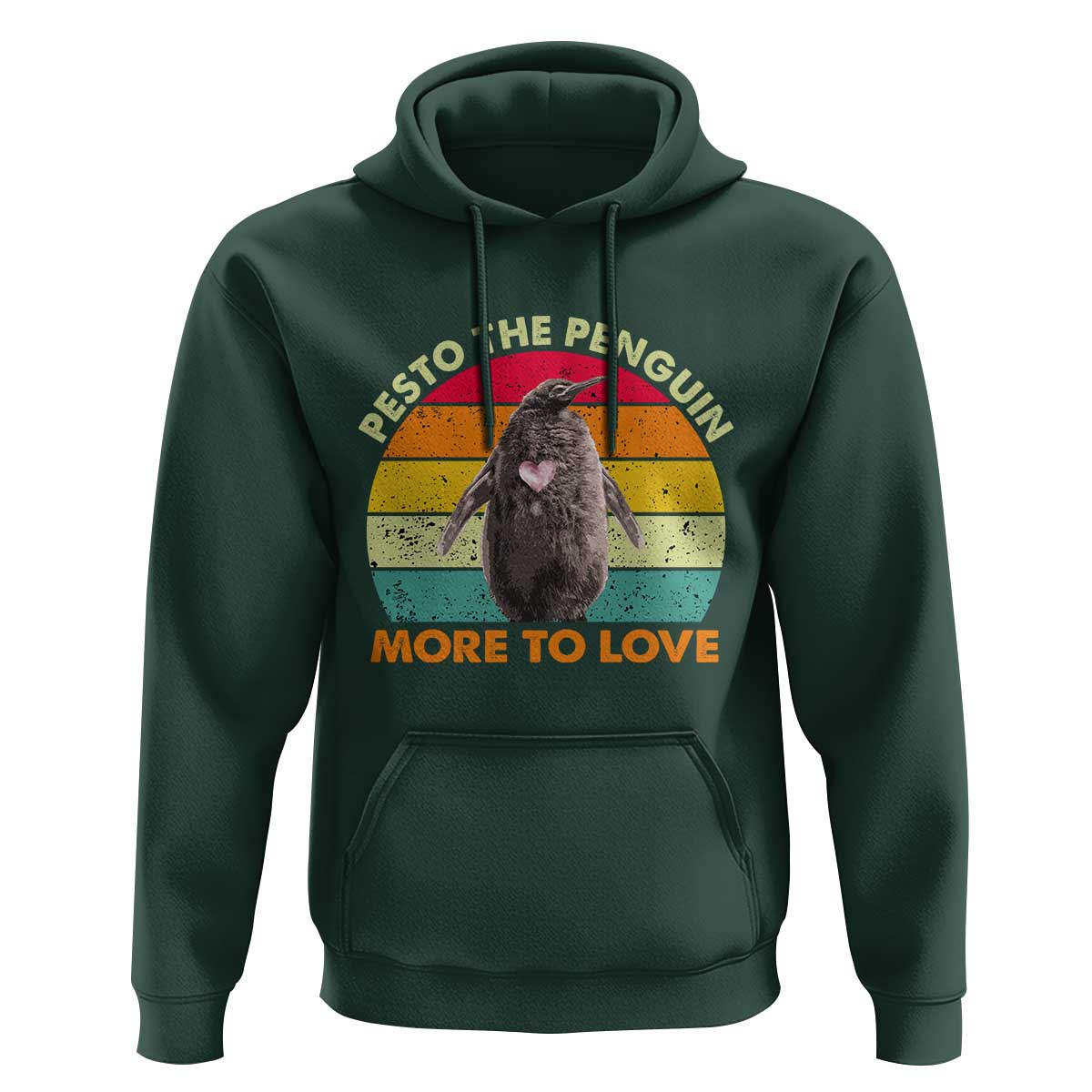 Pesto The Penguin Hoodie More To Love Vintage Sunset Retro