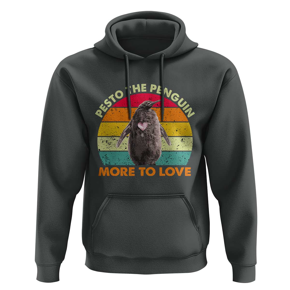 Pesto The Penguin Hoodie More To Love Vintage Sunset Retro