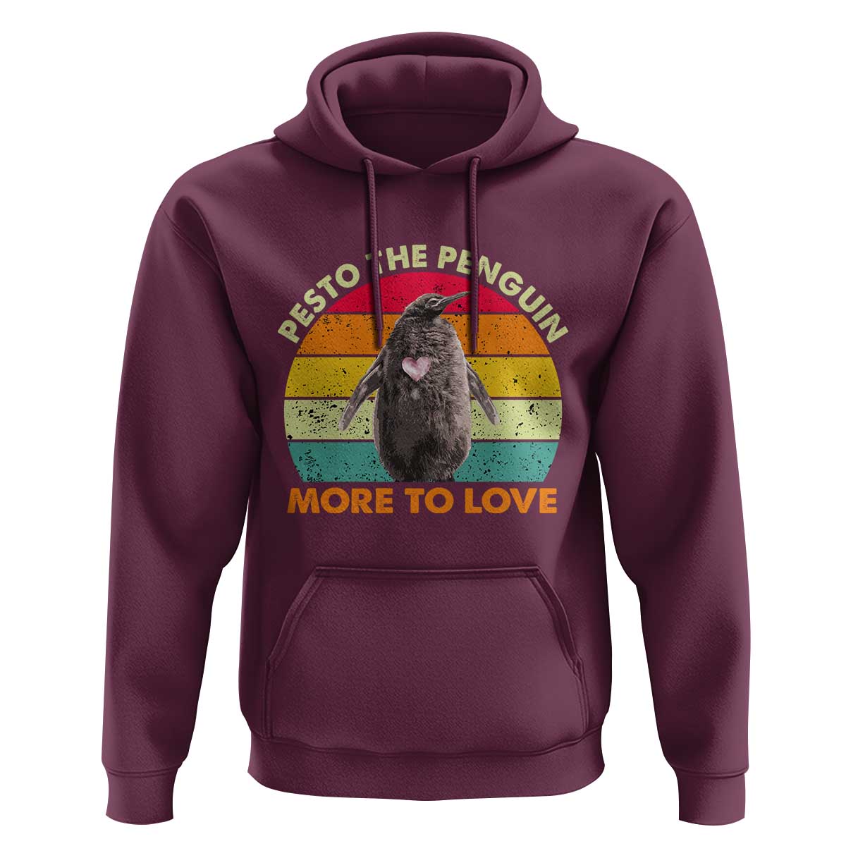 Pesto The Penguin Hoodie More To Love Vintage Sunset Retro