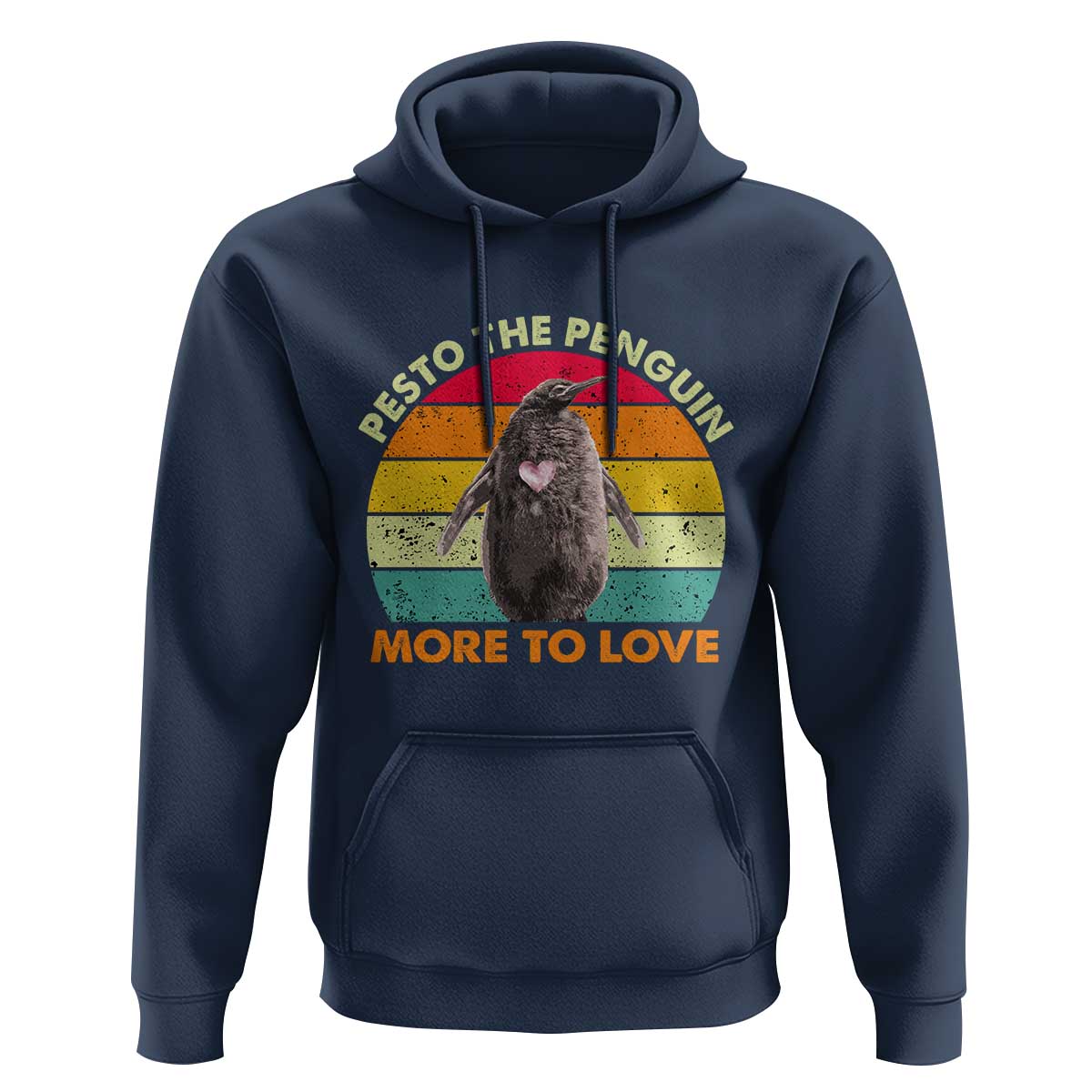 Pesto The Penguin Hoodie More To Love Vintage Sunset Retro