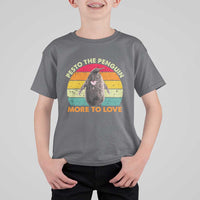Pesto The Penguin T Shirt For Kid More To Love Vintage Sunset Retro - Wonder Print Shop