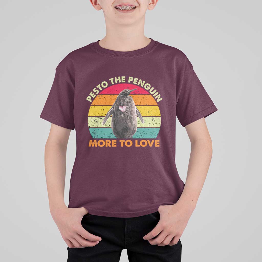 Pesto The Penguin T Shirt For Kid More To Love Vintage Sunset Retro - Wonder Print Shop