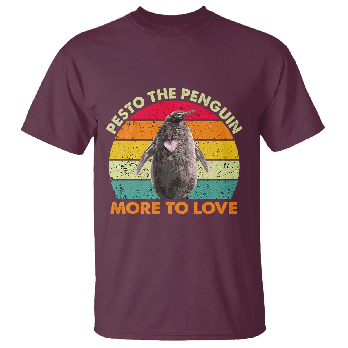 Pesto The Penguin T Shirt More To Love Vintage Sunset Retro - Wonder Print Shop