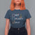 Funny Nice Naughty Bruh T Shirt For Women Christmas Tree Candy Cane - Wonder Print Shop
