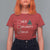 Funny Nice Naughty Bruh T Shirt For Women Christmas Tree Candy Cane - Wonder Print Shop