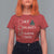 Funny Nice Naughty I Swear I Tried T Shirt For Women Christmas Tree Candy Cane - Wonder Print Shop