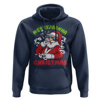 Funny Christmas Weed Hoodie Merryjuanna Christmas Santa Xmas