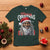 Merry Christmas Dreadlocks Black Santa T Shirt - Wonder Print Shop