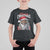Merry Christmas Dreadlocks Black Santa T Shirt For Kid - Wonder Print Shop