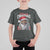 Merry Christmas Dreadlocks Black Santa T Shirt For Kid - Wonder Print Shop