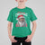Merry Christmas Dreadlocks Black Santa T Shirt For Kid - Wonder Print Shop