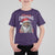 Merry Christmas Dreadlocks Black Santa T Shirt For Kid - Wonder Print Shop