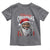 Merry Christmas Dreadlocks Black Santa Toddler T Shirt