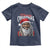 Merry Christmas Dreadlocks Black Santa Toddler T Shirt