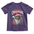 Merry Christmas Dreadlocks Black Santa Toddler T Shirt