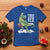Funny Christmas T-Rex T Shirt Tree Rex Dinosaur Xmas Tree - Wonder Print Shop