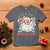Funny Weed Christmas T Shirt Rollin Into The Holidays Santa Xmas - Wonder Print Shop