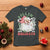 Funny Weed Christmas T Shirt Rollin Into The Holidays Santa Xmas - Wonder Print Shop