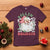 Funny Weed Christmas T Shirt Rollin Into The Holidays Santa Xmas - Wonder Print Shop