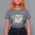 Funny Weed Christmas T Shirt For Women Rollin Into The Holidays Santa Xmas - Wonder Print Shop