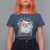 Funny Weed Christmas T Shirt For Women Rollin Into The Holidays Santa Xmas - Wonder Print Shop