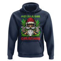 Funny Weed Christmas Hoodie Merry Juana Xmas Santa