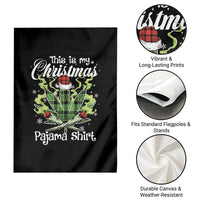 Funny Weed Christmas Garden Flag This Is My Christmas Pajama Shirt - Wonder Print Shop
