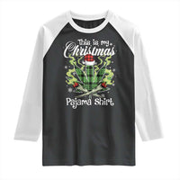 Funny Weed Christmas Raglan Shirt This Is My Christmas Pajama Shirt - Wonder Print Shop