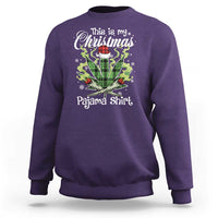 Funny Weed Christmas Sweatshirt This Is My Christmas Pajama Shirt - Wonder Print Shop