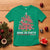 Funny Christmas Santa Gamers T Shirt Game On Santa Chimney Xmas Tree - Wonder Print Shop