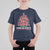 Funny Christmas Santa Gamers T Shirt For Kid Game On Santa Chimney Xmas Tree - Wonder Print Shop