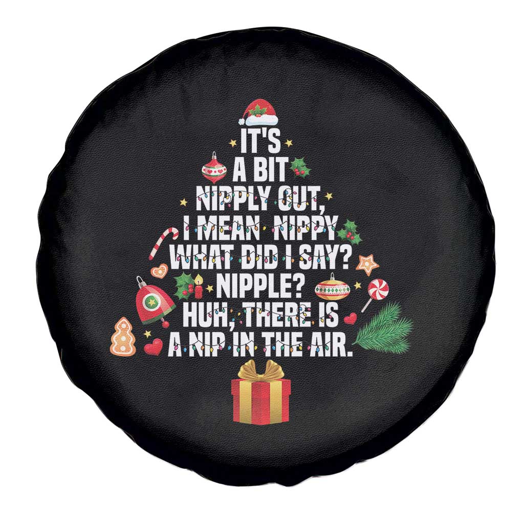 Funny Christmas Movie Spare Tire Cover Its A Bit Nipply Out Nipply Out Xmas Vacation Holiday - Wonder Print Shop