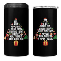 Funny Christmas Movie 4 in 1 Can Cooler Tumbler Its A Bit Nipply Out Nipply Out Xmas Vacation Holiday - Wonder Print Shop