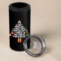 Funny Christmas Movie 4 in 1 Can Cooler Tumbler Its A Bit Nipply Out Nipply Out Xmas Vacation Holiday - Wonder Print Shop