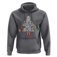 Funny Christmas Movie Hoodie Its A Bit Nipply Out Nipply Out Xmas Vacation Holiday - Wonder Print Shop