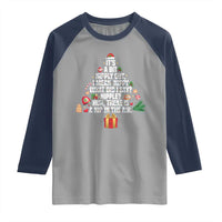 Funny Christmas Movie Raglan Shirt Its A Bit Nipply Out Nipply Out Xmas Vacation Holiday - Wonder Print Shop