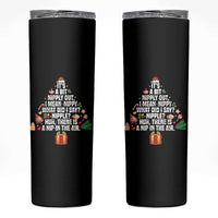 Funny Christmas Movie Skinny Tumbler Its A Bit Nipply Out Nipply Out Xmas Vacation Holiday - Wonder Print Shop
