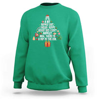 Funny Christmas Movie Sweatshirt Its A Bit Nipply Out Nipply Out Xmas Vacation Holiday - Wonder Print Shop