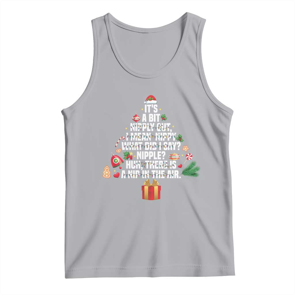 Funny Christmas Movie Tank Top Its A Bit Nipply Out Nipply Out Xmas Vacation Holiday - Wonder Print Shop